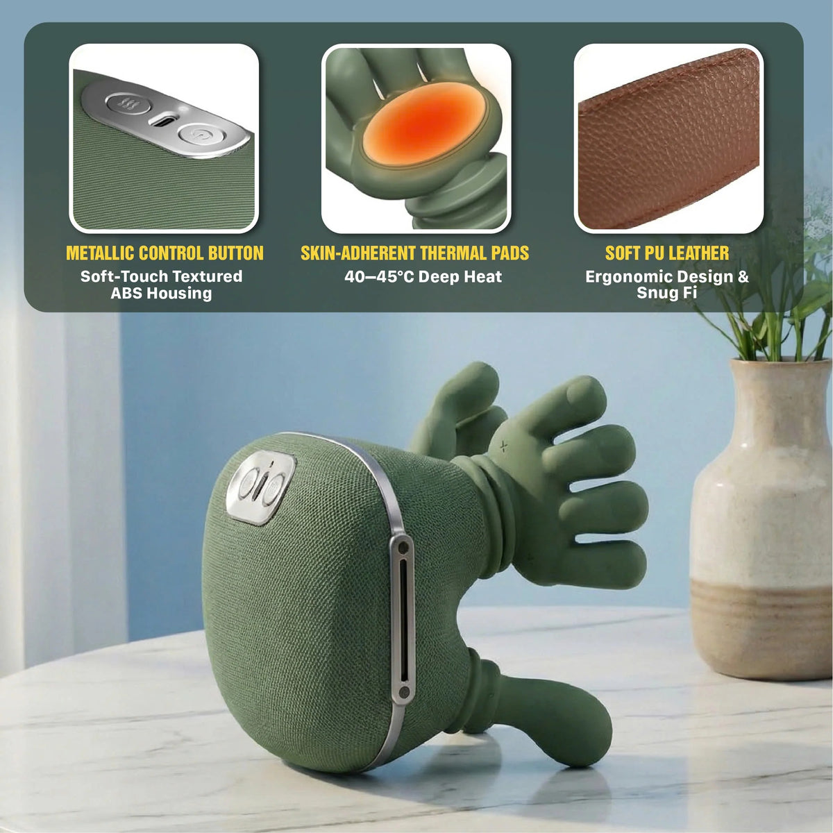 Heated Neck and Shoulder Massager - lifestyle photo