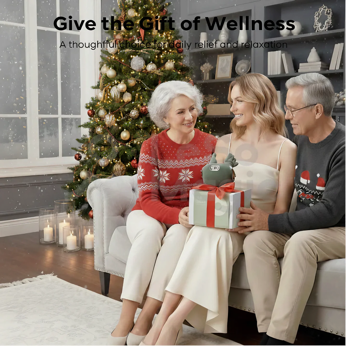 Heated Neck and Shoulder Massager - lifestyle photo